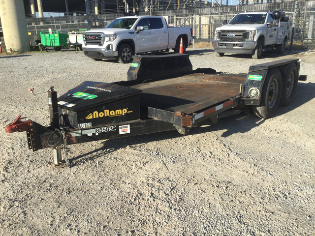 2011 NoRamp T/A Tilt Deck Equipment Trailer 2011 NoRamp T/A Tilt Deck Equipment Trailer