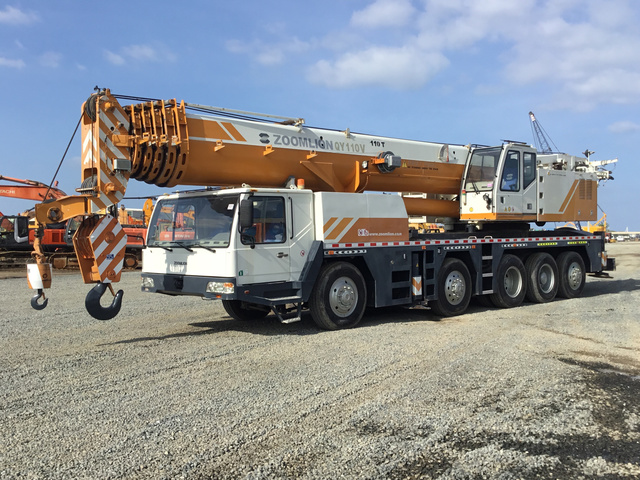 2015 Zoomlion QY110V633.1 Hydraulic Truck Crane 2015 Zoomlion QY110V633.1 Hydraulic Truck Crane
