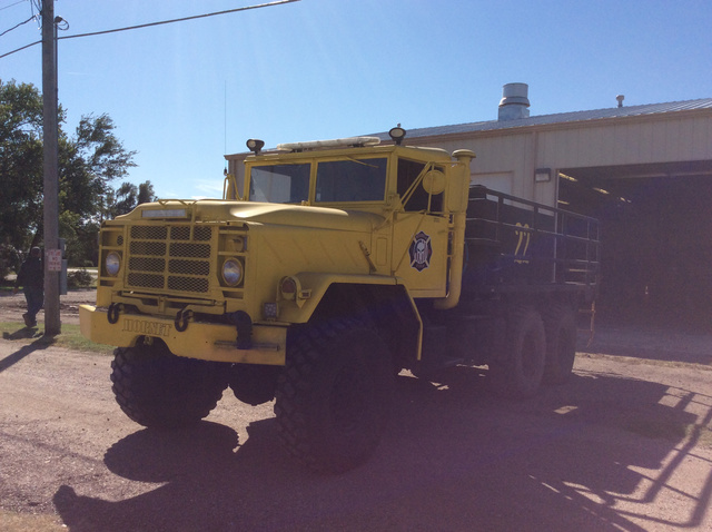 1982 (unverified) AM General M923 Attack Fire Truck 1982 (unverified) AM General M923 Attack Fire Truck