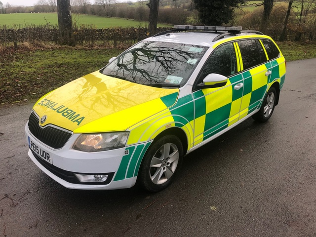 2015 Skoda Octavia Ambulance 2015 Skoda Octavia Ambulance