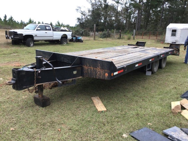 2000 Interstate 20TDA T/A Equipment Trailer