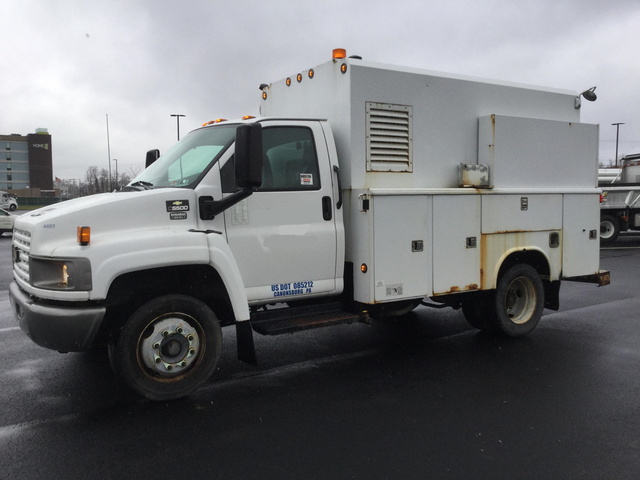 2009 (unverified) Chevrolet C5500 S/A Utility Truck 2009 (unverified) Chevrolet C5500 S/A Utility Truck