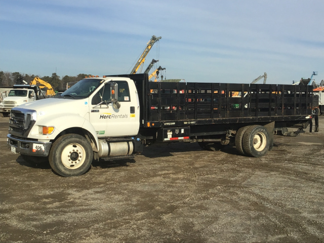 2012 Ford F-750 XL Super Duty S/A Flatbed Truck 2012 Ford F-750 XL Super Duty S/A Flatbed Truck