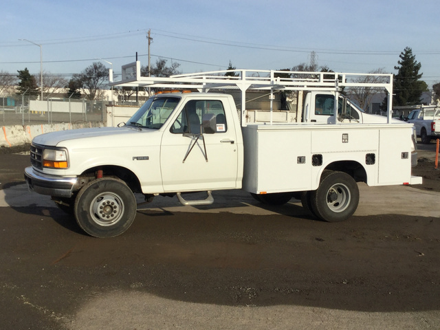 1997 Ford F Series Utility Truck