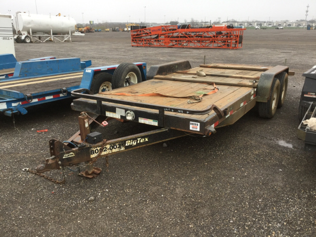 2011 Big Tex   T/A Equipment Trailer