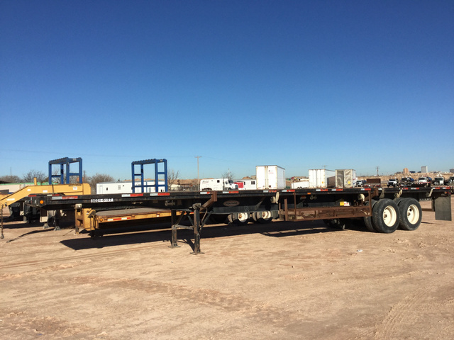 Fontaine FTW-5-8045SL T/A Flatbed Trailer