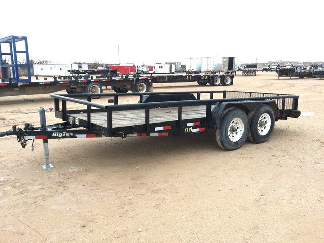 2007 (unverified) Big Tex 12PI T/A Equipment Trailer