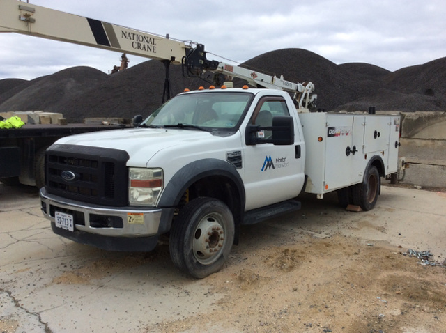 2008 Ford F-450 XL Super Duty Service Truck w/ Crane