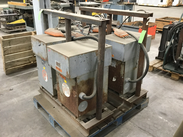 Lot of (2) Matra Electric Transformers