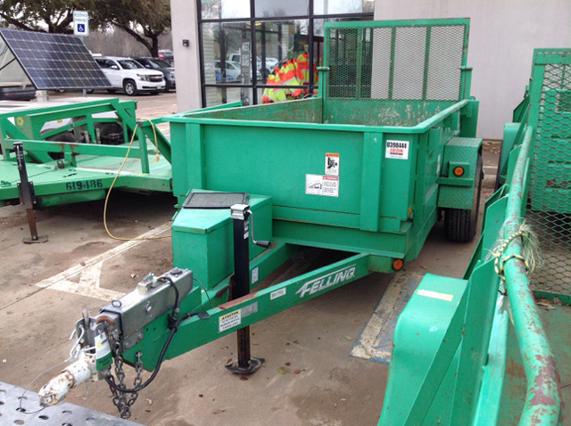 2012 Felling S/A End Dump Trailer