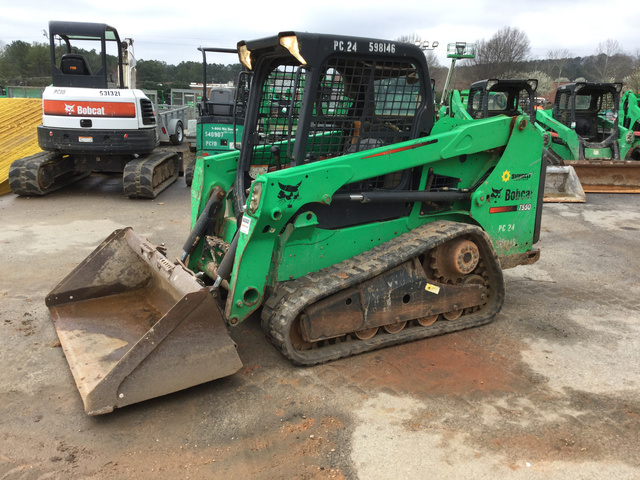 2014 Bobcat T550 Compact Track Loader 2014 Bobcat T550 Compact Track Loader