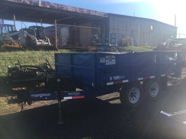 2016 Anderson LHD7105T T/A End Dump Trailer 2016 Anderson LHD7105T T/A End Dump Trailer