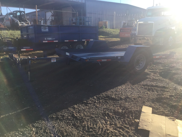 2018 (unverified) Kaufman S/A Tilt Deck Equipment Trailer