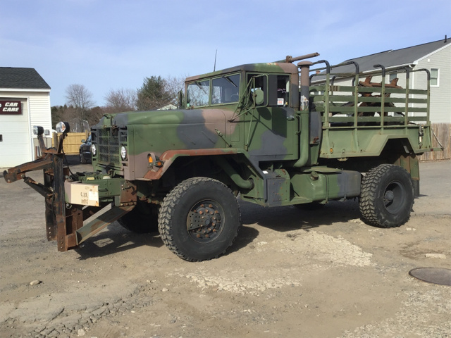1991 BMY M925A Flatbed Dump Truck 1991 BMY M925A Flatbed Dump Truck