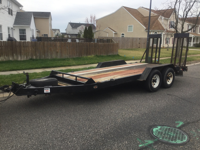 1996 T/A Equipment Trailer