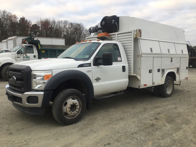 2014 Ford F550 S/A Utility Truck