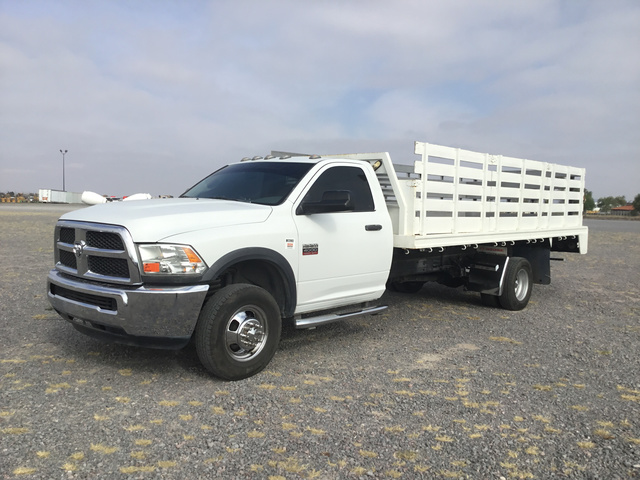 2015 Dodge Ram 4000 Heavy Duty S/A Flatbed Truck 2015 Dodge Ram 4000 Heavy Duty S/A Flatbed Truck