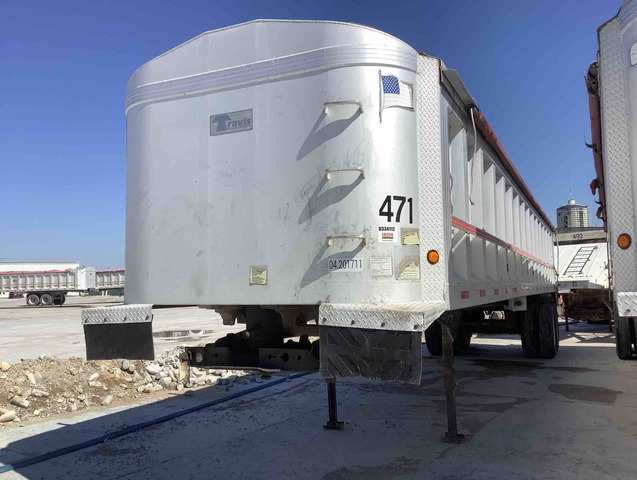 2004 Travis T/A End Dump Trailer