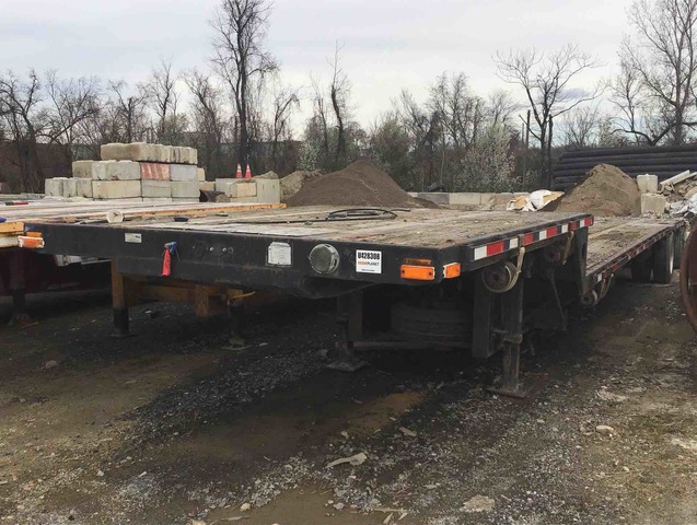 2000 Transcraft TRA T/A T/A Flatbed Trailer