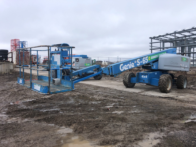 2006 (unverified) Genie S-65 4WD Diesel Telescopic Boom Lift 2006 (unverified) Genie S-65 4WD Diesel Telescopic Boom Lift