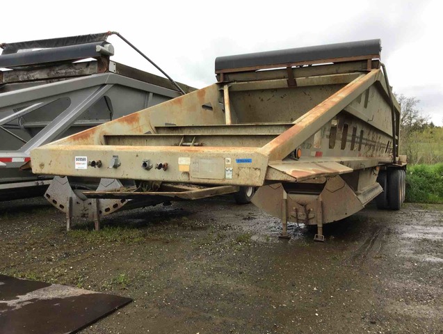 1993 (unverified) Trail King Tri/A Belly Dump Trailer