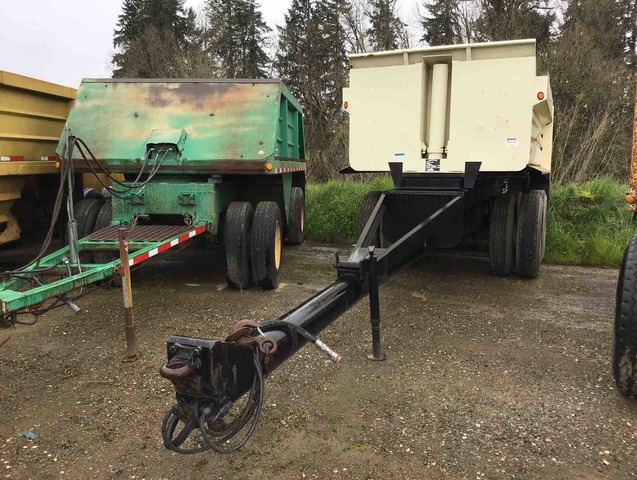 1987 (unverified) Timpte  T/A Pup Dump Trailer