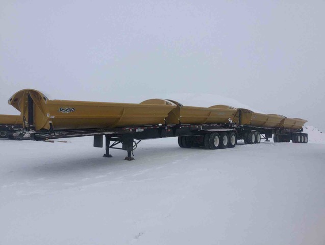 2015 Smithco B-Train Side Dump Trailer