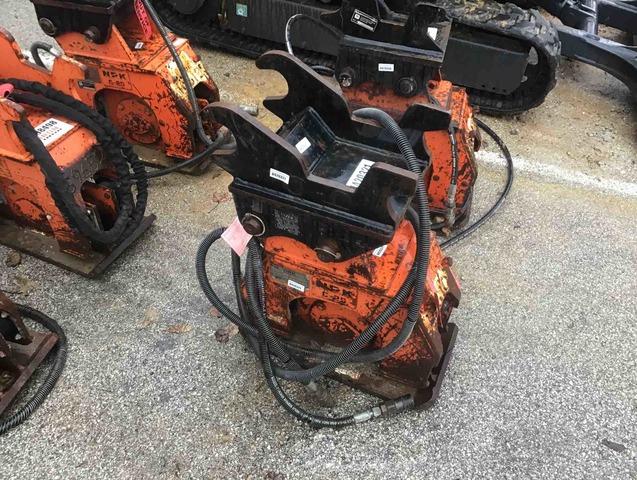 Quantity of (1) NPK C2D Hitachi/John Deere 35 series excavator Vibratory Plate Compactor Attachment