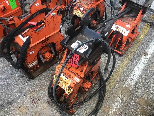 NPK C2D-C2110 Excavator Vibratory Plate Compactor Attachment
