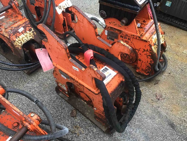 NPK C2D-C2110 Excavator Vibratory Plate Compactor Attachment