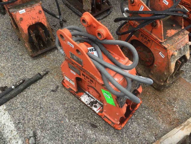 NPK C2D-C2110 Excavator Vibratory Plate Compactor Attachment
