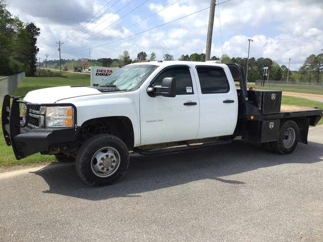 2014 Chevrolet Silverado K3500HD 4x4 Flatbed Truck