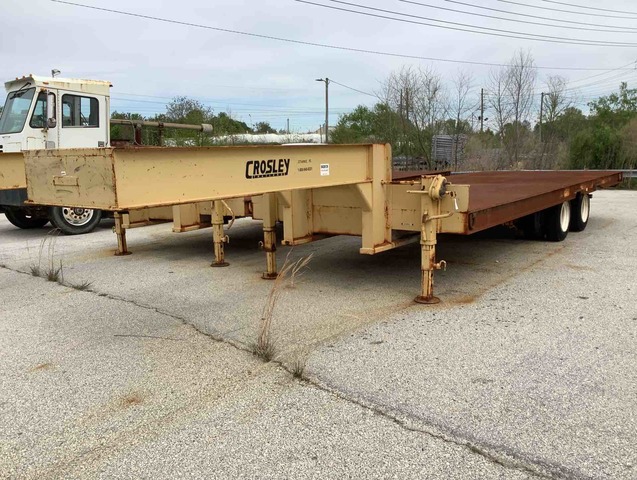 2001 Crosley T/A Flatbed Trailer 2001 Crosley T/A Flatbed Trailer
