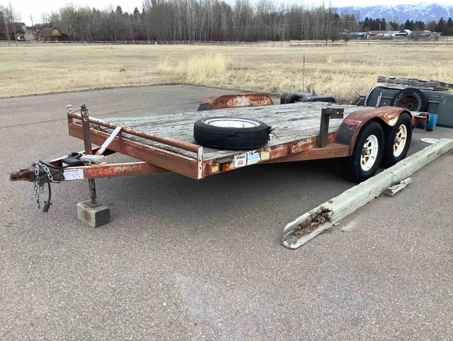 1995 Utility T/A Flatbed Trailer