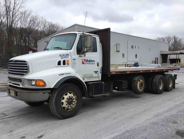 2004 (unverified) Sterling LT9500 Flatbed Dump Truck 2004 (unverified) Sterling LT9500 Flatbed Dump Truck