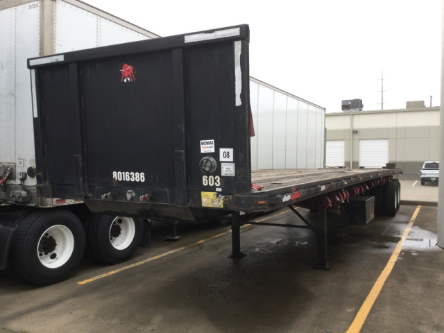 2000 (unverified) Aztec Trailer Flatbed S/A Flatbed Trailer
