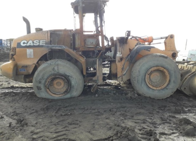 2008 Case 821E Loading Shovel. VIN: N8F20144 (UK)