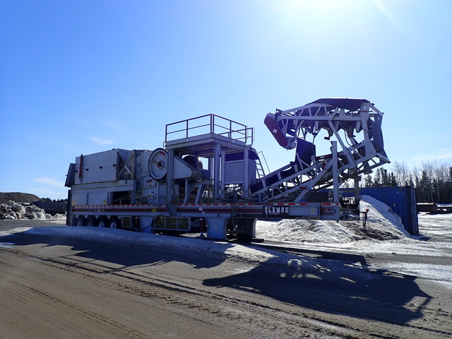 2011 (unverified) Clemro Portable Jaw Crusher Plant