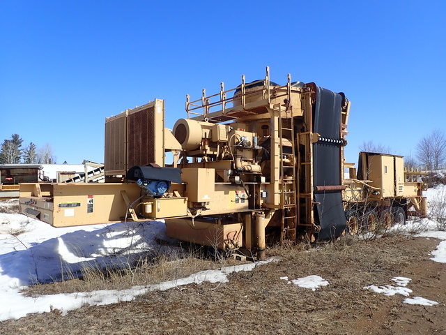 Allis Portable Cone Crusher Plant