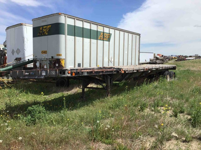 T/A Flatbed Trailer T/A Flatbed Trailer