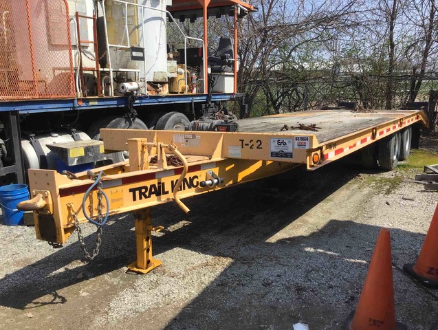 2006 Trail King TK20LP-2600 T/A T/A Equipment Trailer