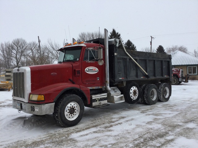 1990 (unverified) Peterbilt 377 6x4 Tri/A Dump Truck 1990 (unverified) Peterbilt 377 6x4 Tri/A Dump Truck