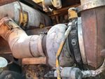 Motor with Auspuffanlage