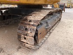 Undercarriage with Left Track Pads