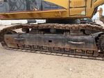 Undercarriage with Left Track Tensioner