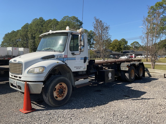 2007 Freightliner M2 106 Roll Off 6x4 Flatbed Truck