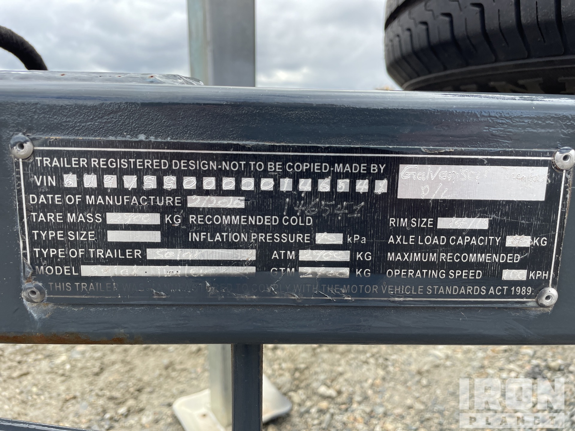 General Appearance with Seriennummer / FIN