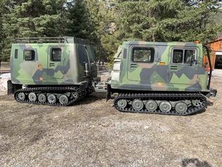 1986 Hagglunds PT/PC BV206 Amphibian Unit