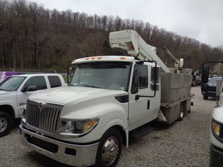 2016 International TerraStar Boom Truck