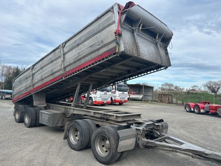 2009 Fruehauf RBT 4SX Quad Dog Drawbar Tipping Trailer